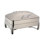 YUFEH宇辉3011长方形液压翻盖可视自助餐炉电加热保温炉布菲炉