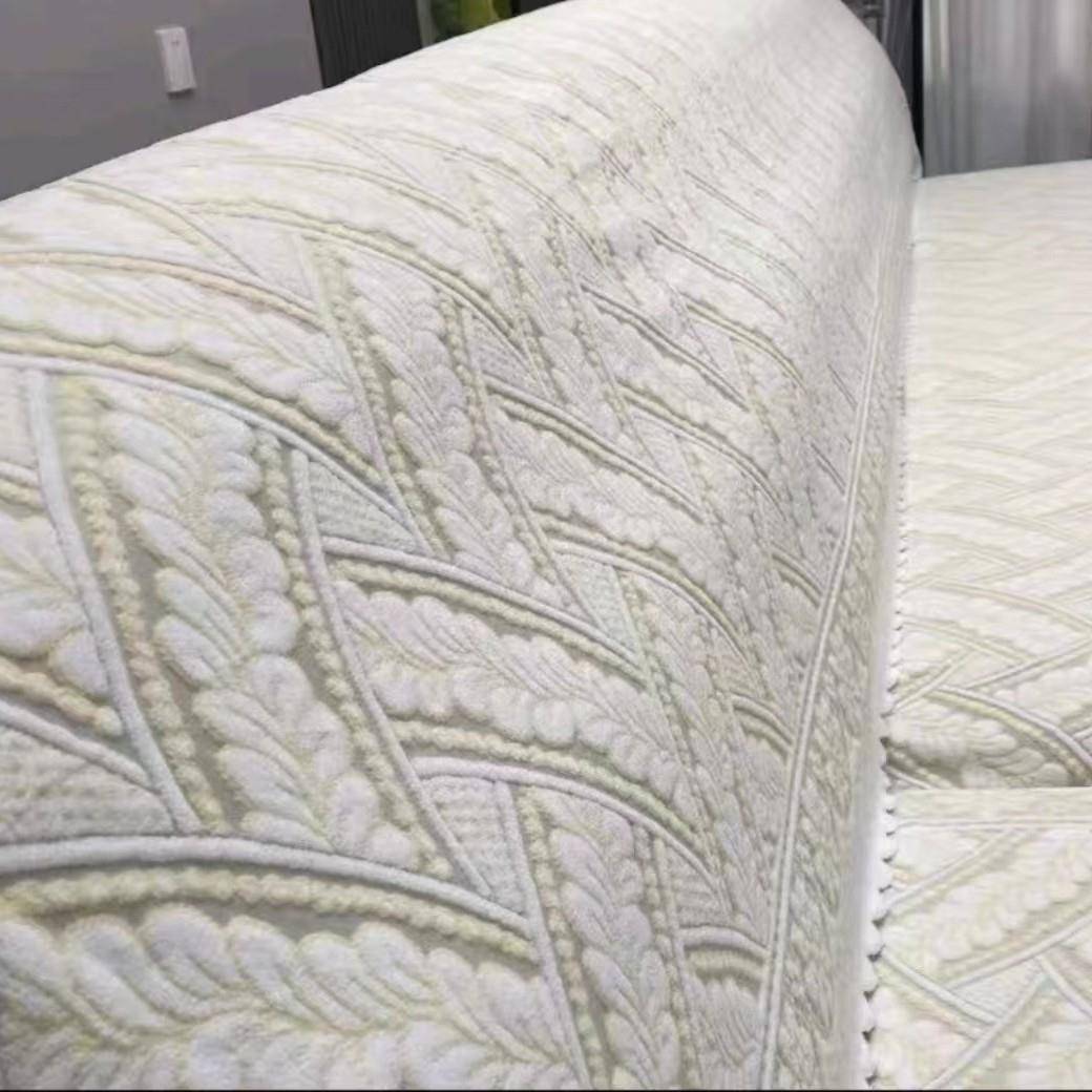 沙发靠背加厚盖巾麦穗花沙发垫靠背巾沙发巾蕾丝通用型