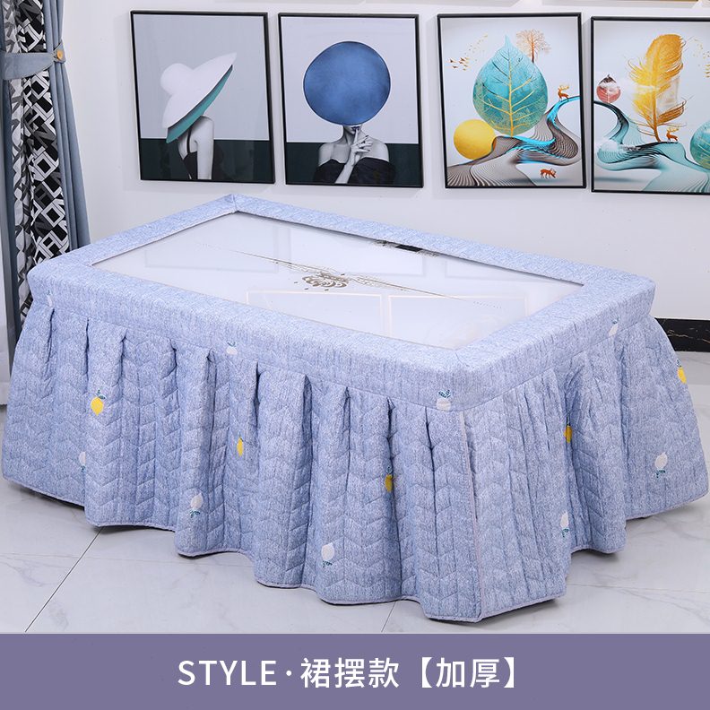 火电炉罩茶几桌布烤火炉烤罩火罩炉新款加厚套防水家用电长方形罩