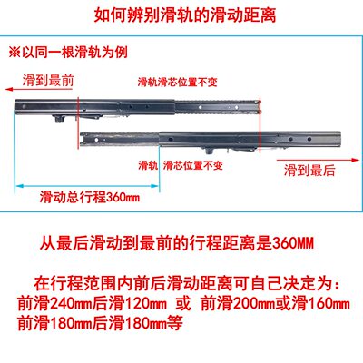 双中车排移动商务座椅改装汽车座椅滑轨后排滑道锁调节器面包车