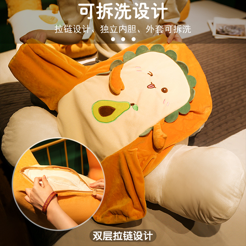 靠垫办公室护腰座椅靠背垫汽车靠枕椅子腰枕久坐孕妇沙发抱枕女生