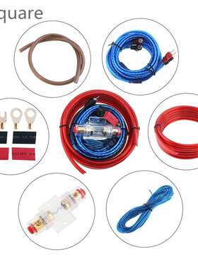 音响线2000W 外贸出口功放套线专用线(auto accessories)4GA