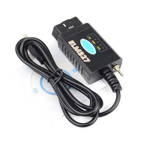 ELM327 USB FT232+PIC18F25K80 带开关接口刷隐藏功能线FORD USB