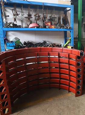 供应链流水线板弯道导轨重型模锻链输送线转弯生产线回转装置