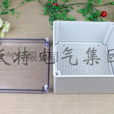 防水保材20 *0*PC防水接线盒环新2013防腐质料 透明盖0防尘0