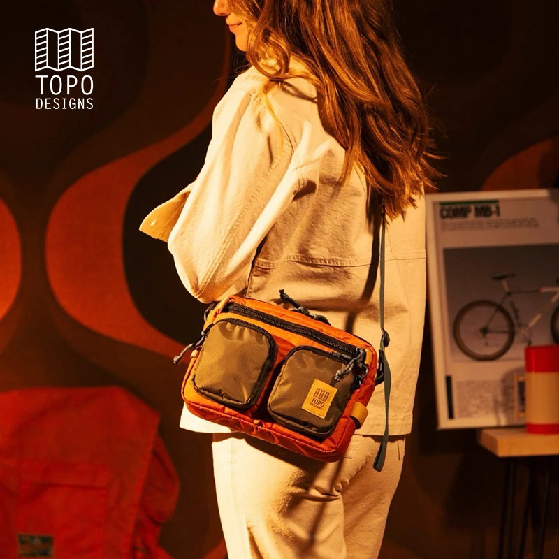 TOPO DESIGNS斜挎包旅行户外休闲手提包男女同款Block Bag