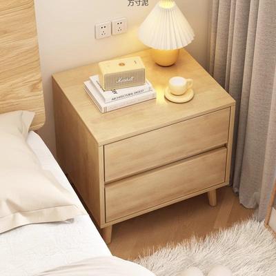 实木床头柜简约卧室简易床边收纳柜家用小型床头置物架储物柜