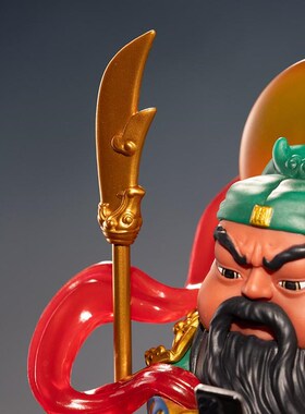 泉州关公nfc文创桌面摆件关二爷手办摆件伴手财神招财礼物