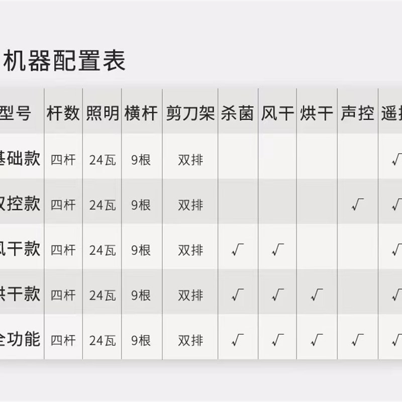 遥控电动升降晾衣架米智能定制复式楼双层加密超高加长阳台晾衣机