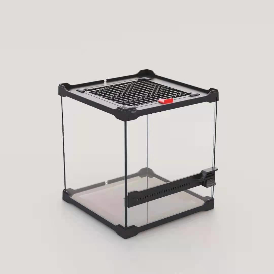 【折扣价】玻璃缸乌龟蜜袋鼯蛇甲虫爬虫缸半水守宫龟蜥角蛙饲养箱