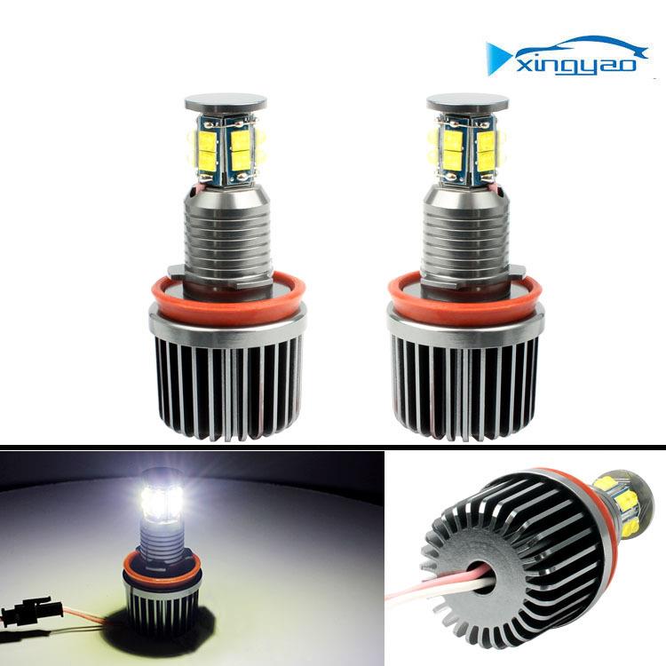 适用宝马天使眼3/5/7系E92E82E93H8120W6面BMWAngelEyes