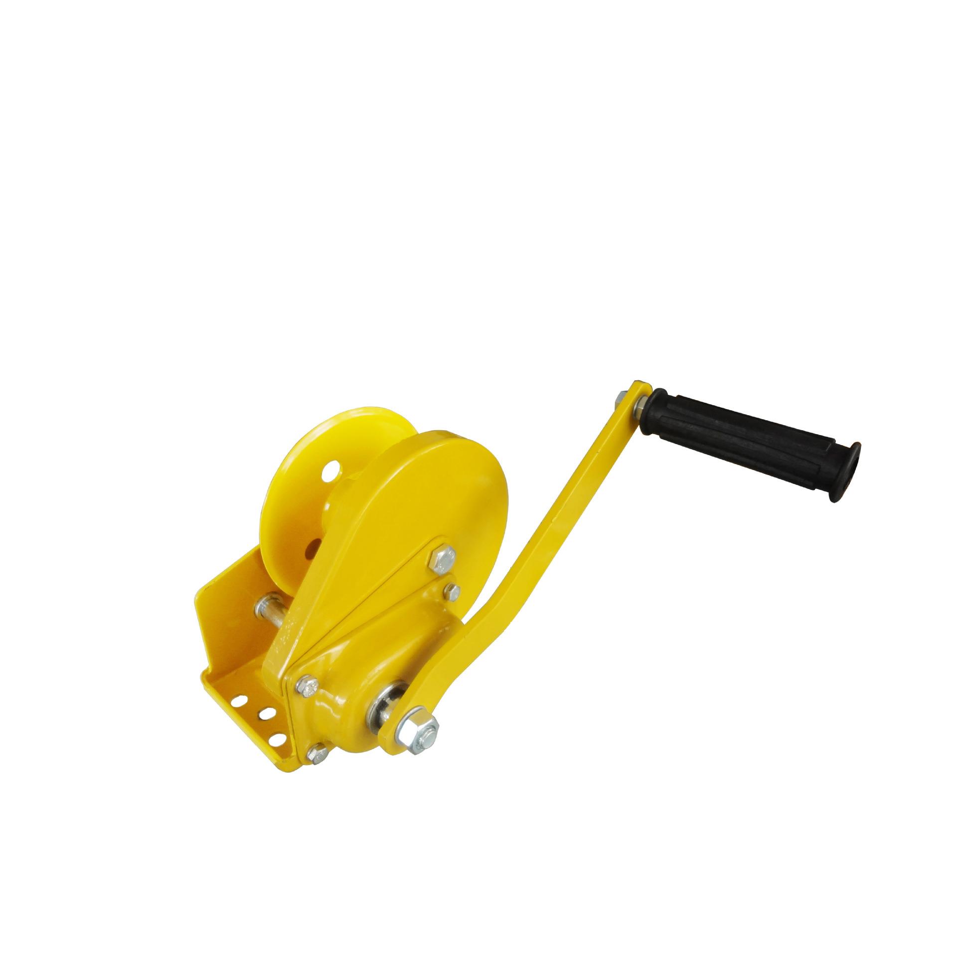 供应1200磅手摇绞盘BHW手动绞车自锁牵引绞盘绞车现货