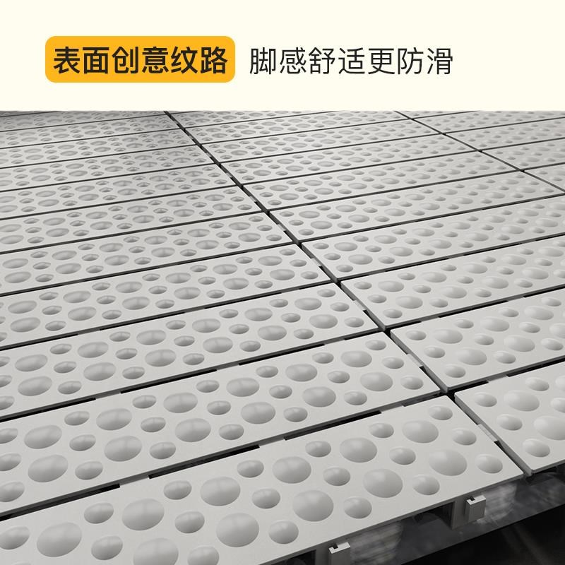 8cm拱桥加高地垫浴室防滑垫洗澡脚踏板卫生间厕所地板垫阳台地垫