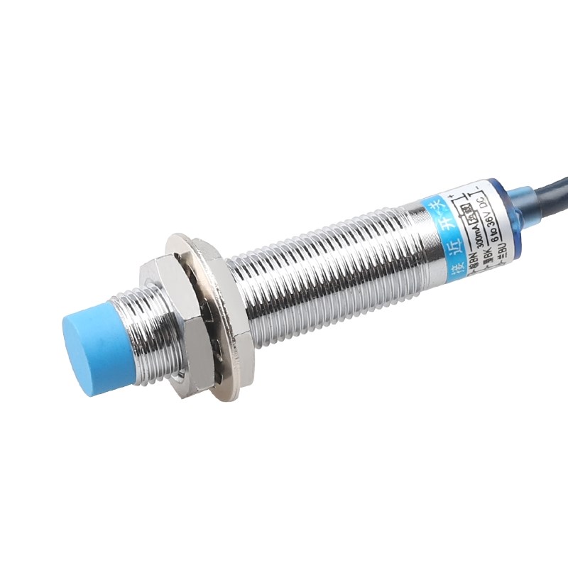 中国沪工NPN直流三线NO常开电感式传感器接近开关LJG12A-4/Z2CN2