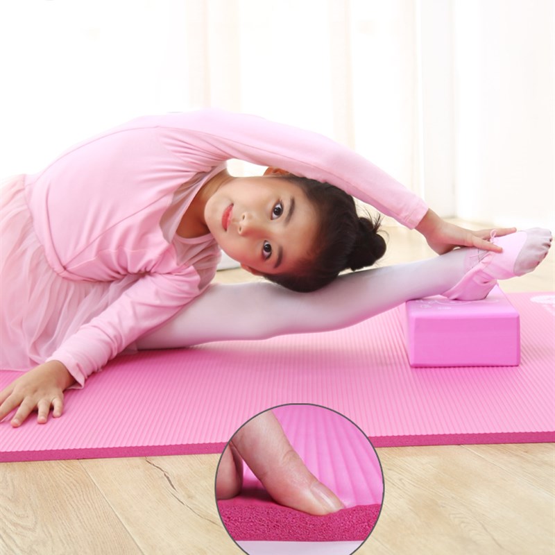 幼儿园瑜伽垫儿童舞蹈室专用地垫子家用练功女孩跳舞毯中国舞防滑