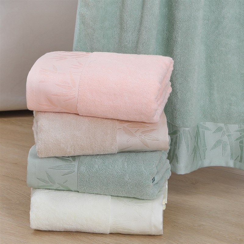 Bamboo fiber bath towel increases water absorption竹纤维浴巾