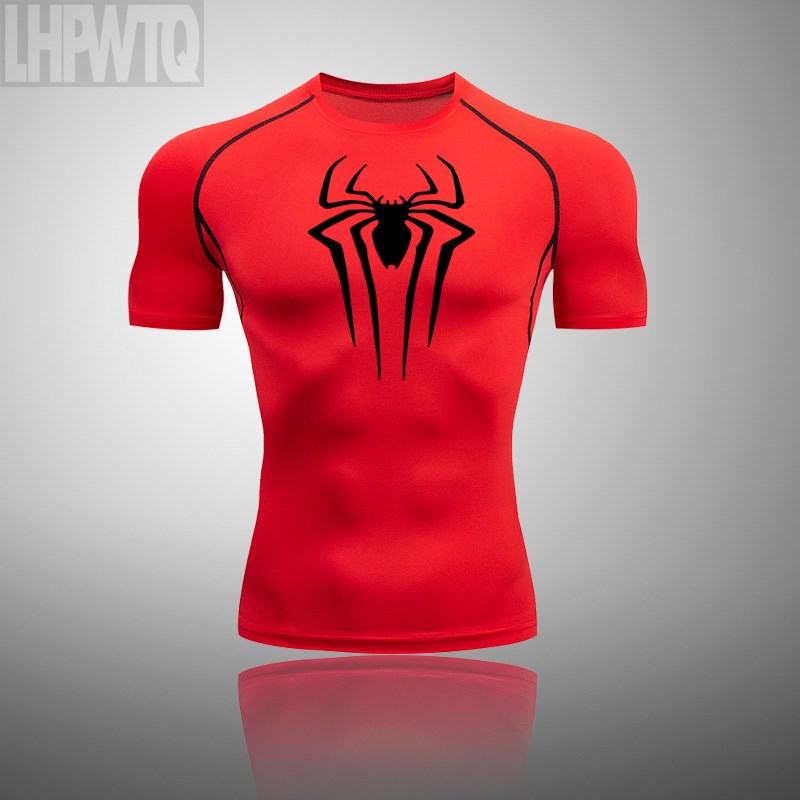 New Compression Shirt Men Fitness Gym Super hero Sport Runni