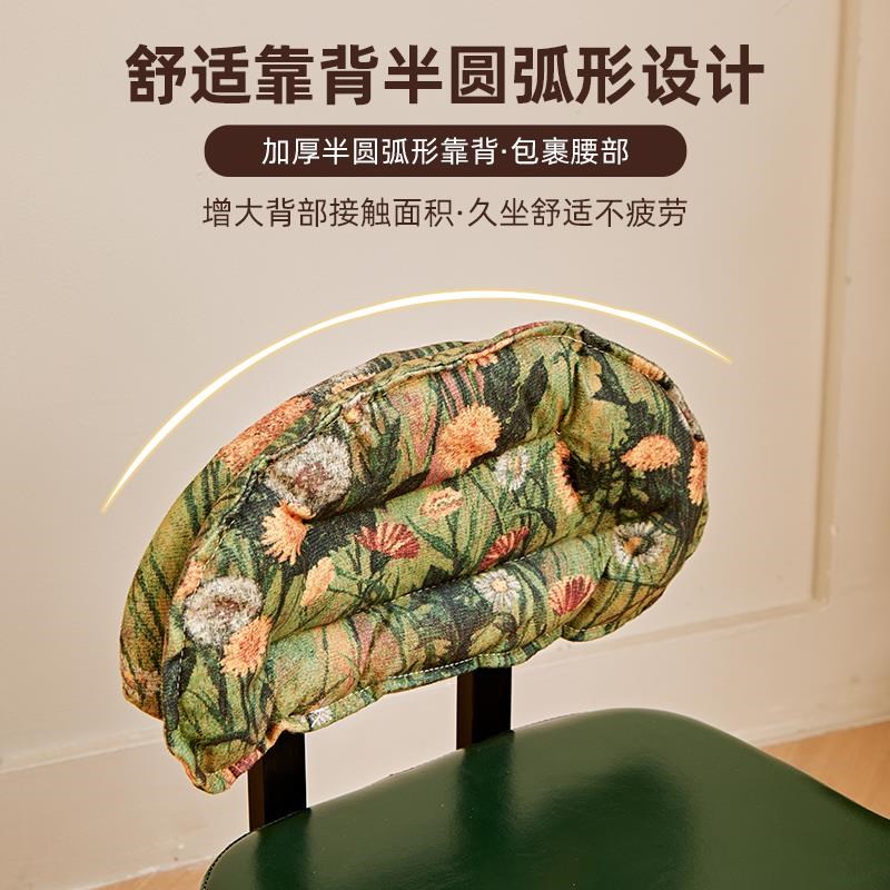 实木凳子家用靠背小椅子移动沙发凳软包换鞋凳万向轮板凳家用矮凳