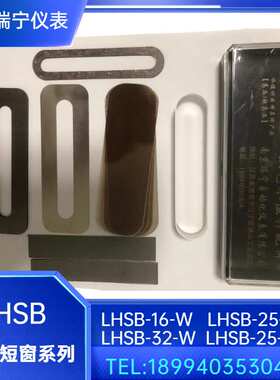 高压双色水位计云母片密封窗口组件LHSB系列LHSB-10/16/25/32(C)W