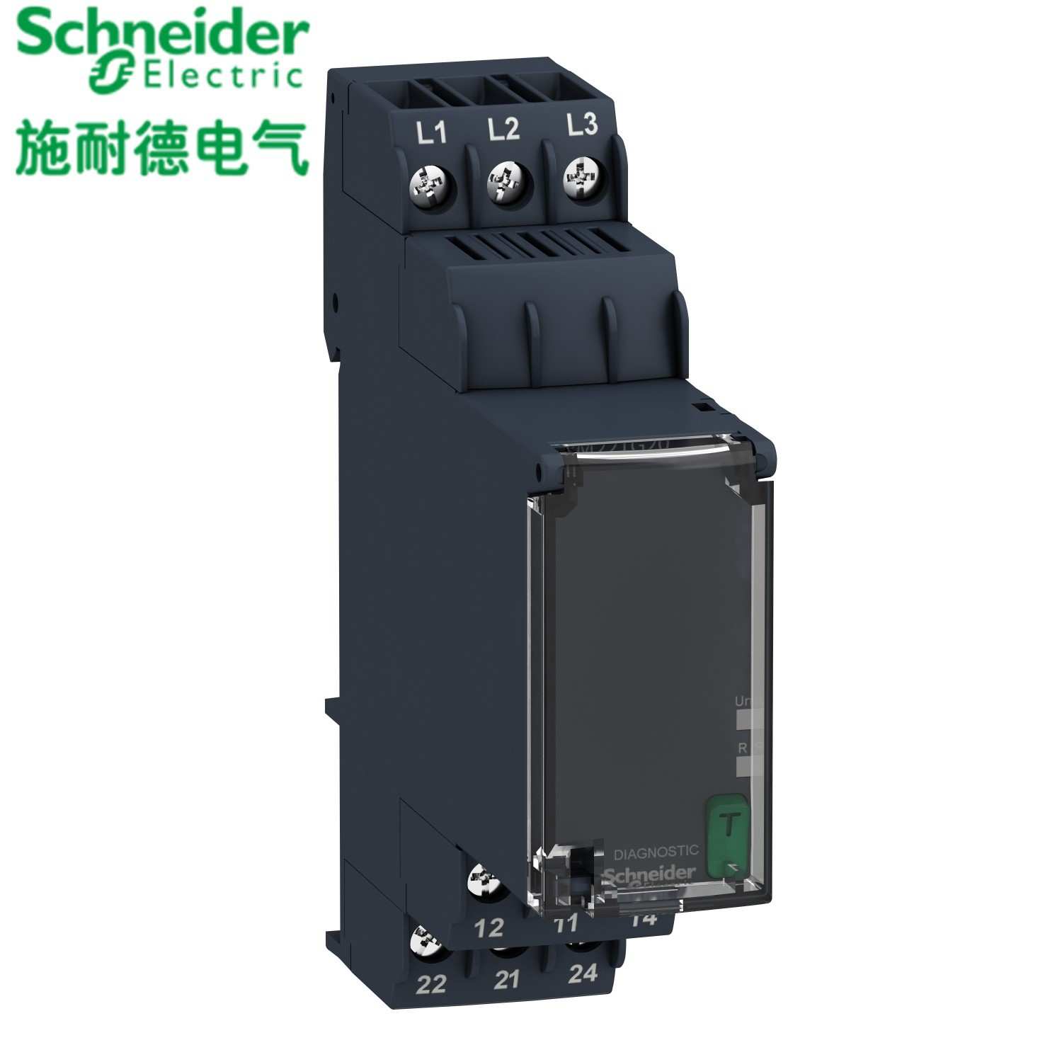 相序监测继电器 RM22TG20 缺相保护器 替代:RM4TG20 2开2闭