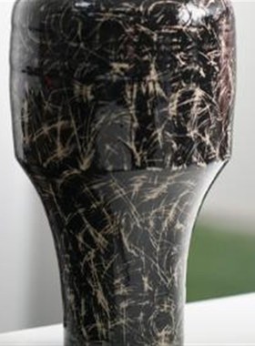 宋代美学中古手工陶瓷花瓶花器样板房售楼部博古架客厅餐桌玄关