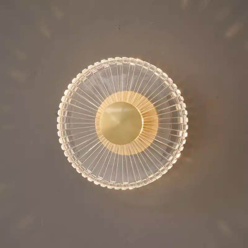 意式轻奢客厅背景墙设计师楼梯卧室床头过道走廊玄关吸顶灯