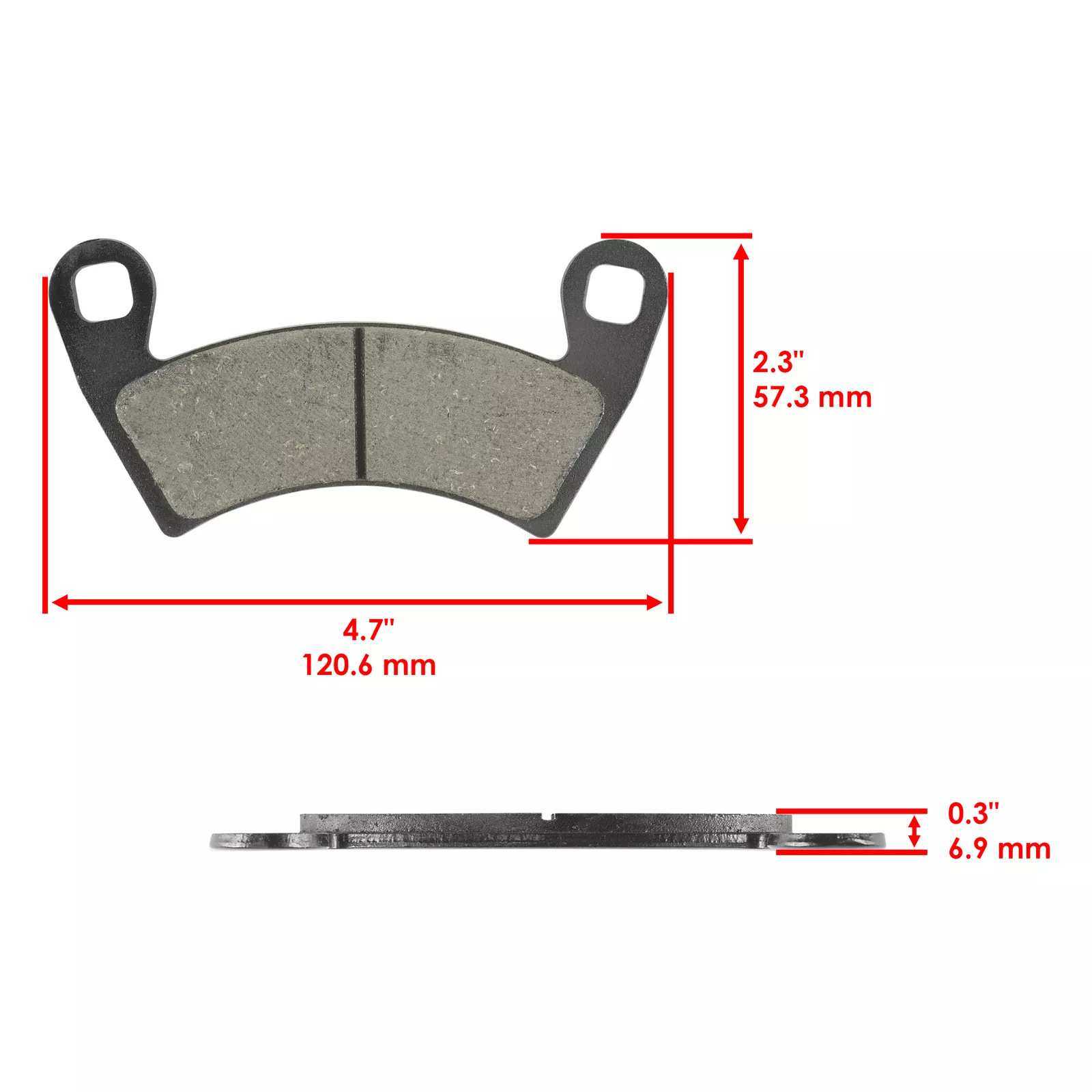 北极星RZR XP 1000前后刹车片 2014-2020/2203747 2205949