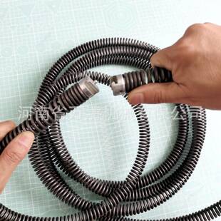 【折扣价】管道疏通簧下水道疏通软簧直径22mm分节式连接簧150型