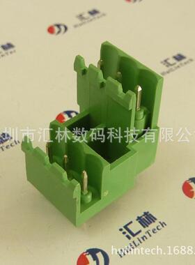 【折扣价】深圳汇林F85P-5.08mm开口式双排直插PCB板-插拔式端子