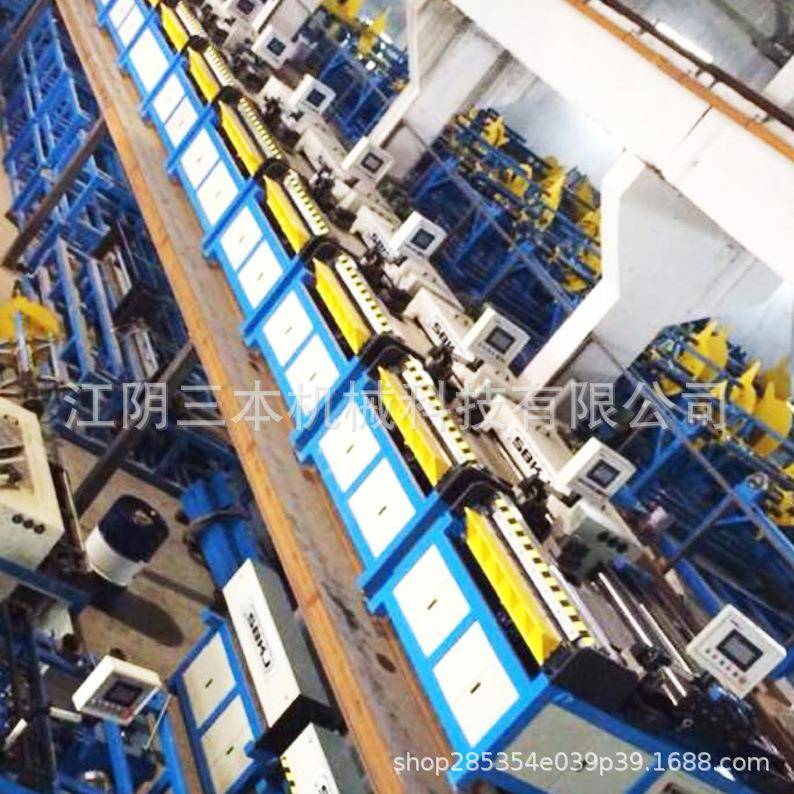 【折扣价】热销镀锌板圆管咬口合缝机螺旋风管弯头机矩形风管弯头