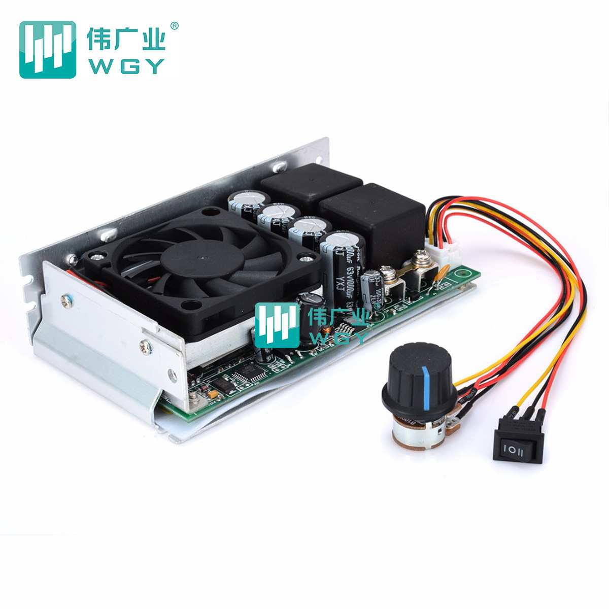 10-50V 3000W 直流电机 调速板 PWM 100A