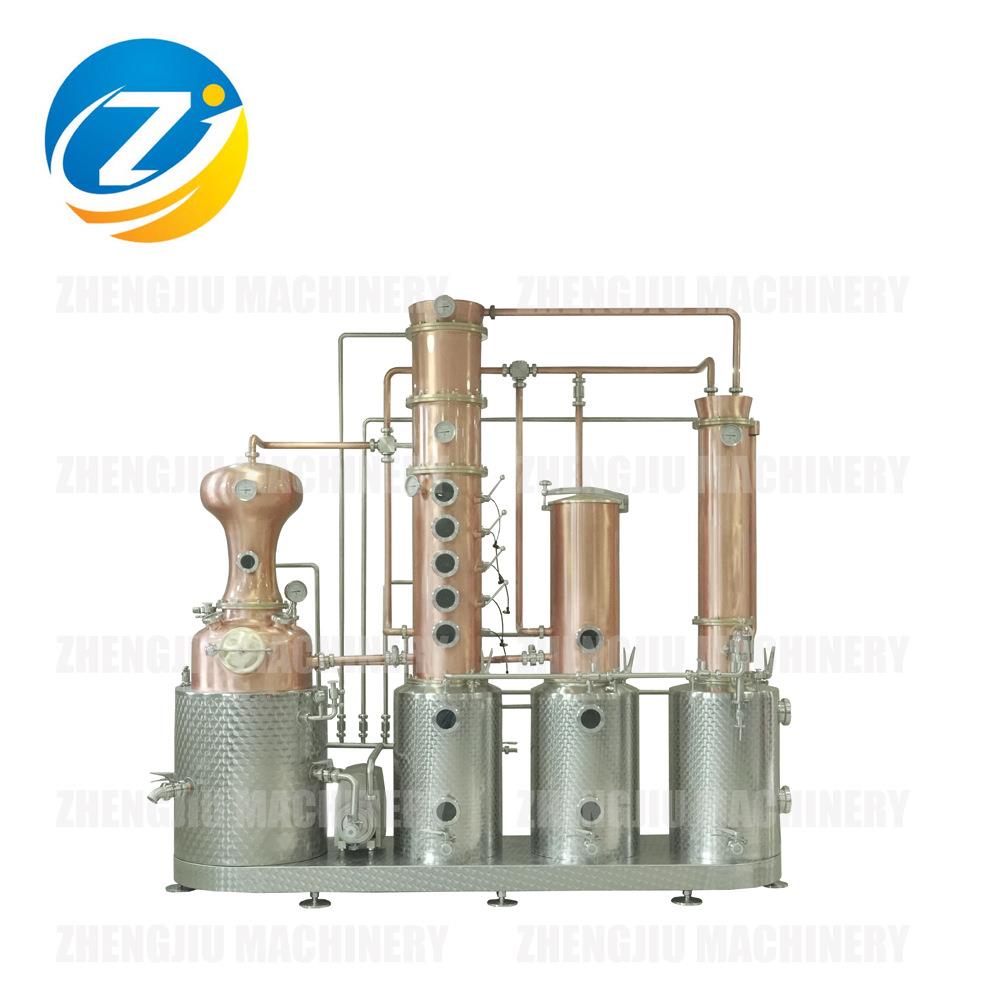 100升TP2紫铜威士忌伏特加金酒白兰地多功能小型实验蒸馏