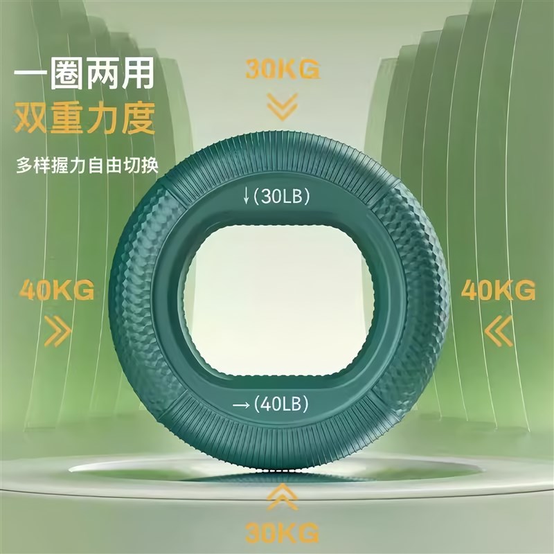 德国握力器硅胶圈双重磅专业练手力男女力量球康复训练手指健身器