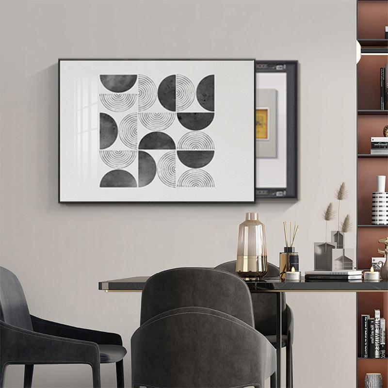 【折扣价】轻奢电表箱画装饰画配电箱强电箱电闸盒子现代简约免打