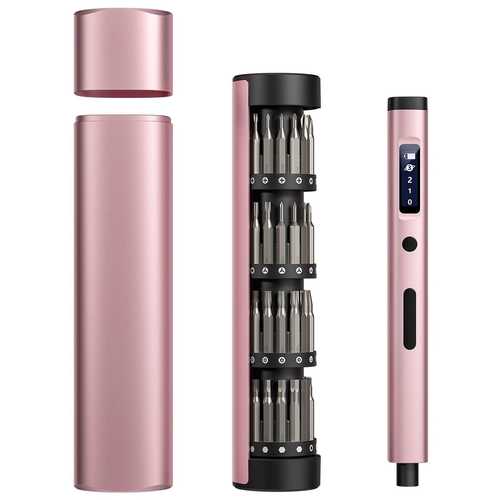 跨境TK滚轴迷你电钻电动螺丝刀旋转收纳S2精密62件套充电家用小型