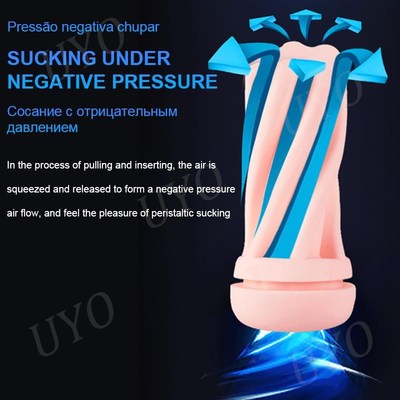 Japan male masturbators Cup USB Charging 7 Frequency Pulse V