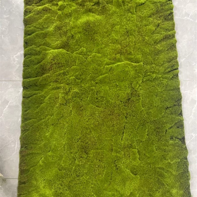 仿真假苔藓绿植假草萍草皮 盆景庭院室内外装饰 红底泥泞鼓包青苔