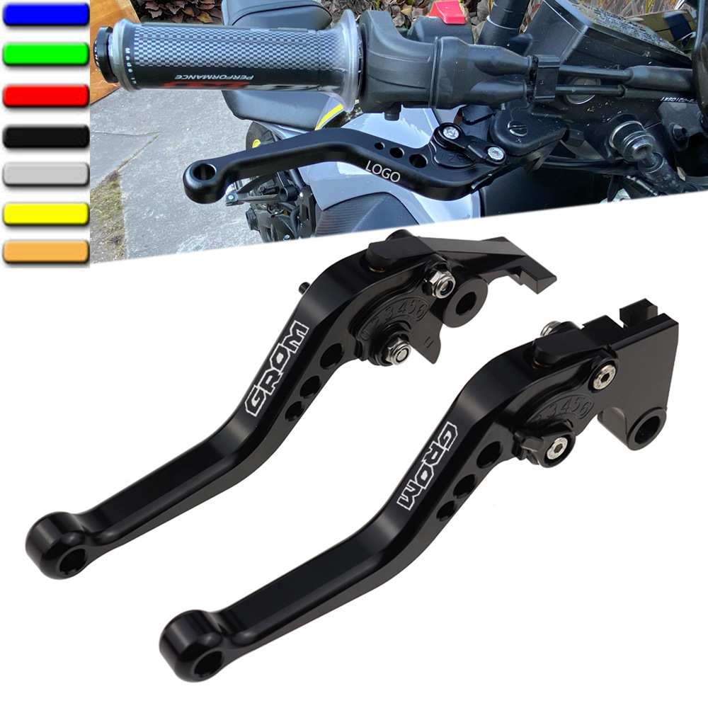 适用 本田 小猴子MSX125 MAX125SF GROM 改装刹车牛角 手把拉杆