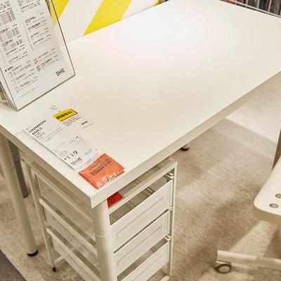 简易电脑桌 利蒙学习书桌现代简约办公桌ins网红化妆桌电脑椅家用