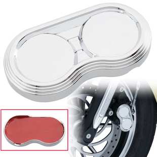 适用于印第安 侦察兵前卡钳罩改装配件 前刹车泵饰件全电镀 15-19