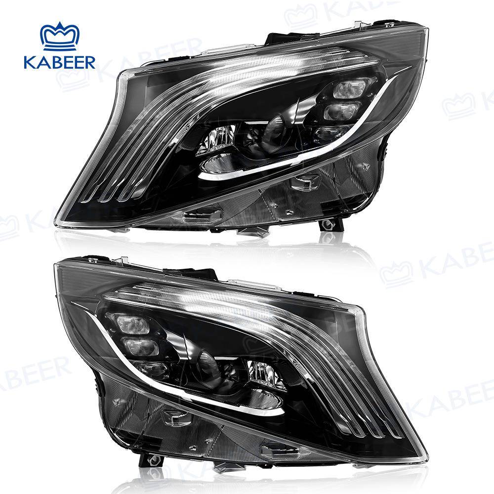 适用于14-20款奔驰 V250 V260 威霆 大灯LED总成 改装款