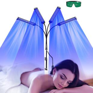 4头理疗支架灯面部身体美容面部和身体自皮肤日光浴灯美黑灯
