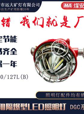 LED照明灯矿用隔爆型LED照明灯DGC20/127L(B)免维护防爆灯