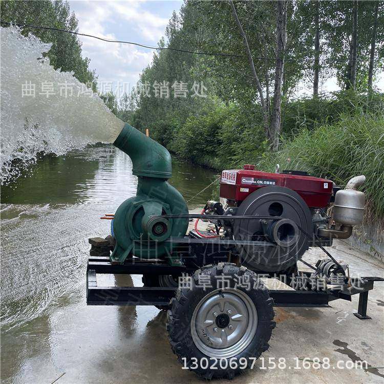 柴油拖车款抽水泵4进3出高扬程喷灌泵柴油机8寸10寸抽水泵,鲜花速递/花卉仿真/绿植园艺,割草机/草坪机,淘宝优惠券,粉丝福利购,淘宝优惠卷