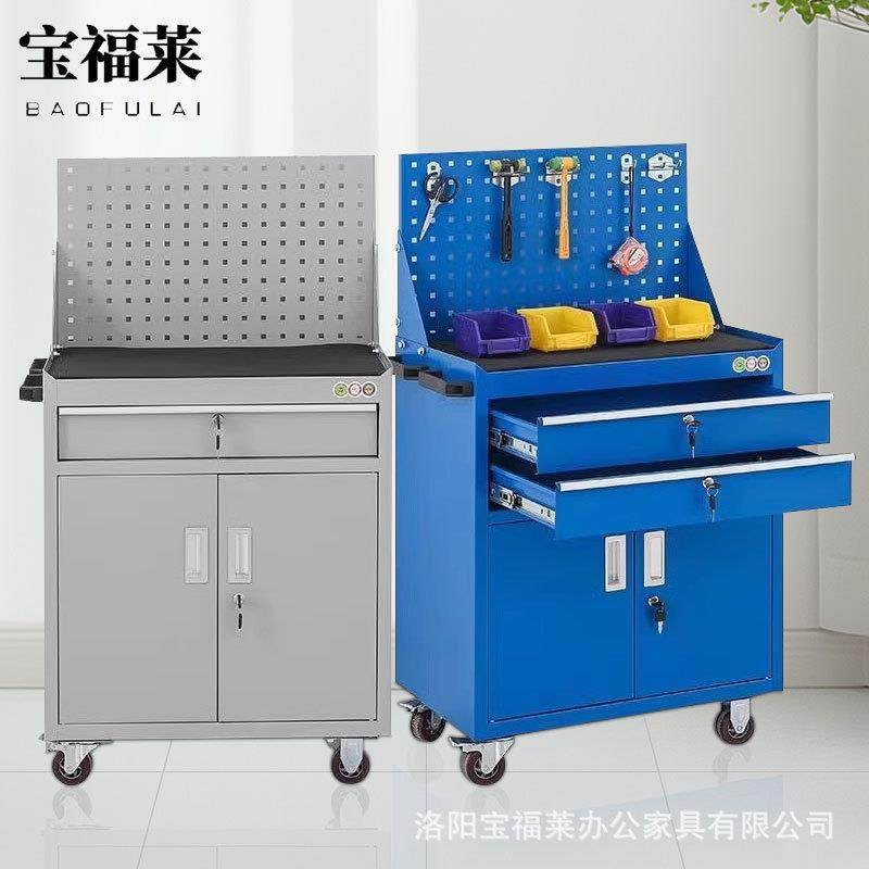 重型工具车汽修五金车间置物架抽屉式工具柜移动工具车维修手推箱