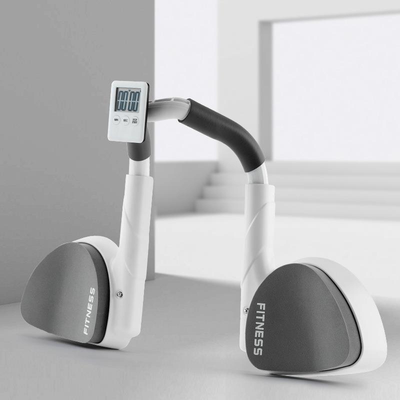 平板支撑训练器男女健体腹部核心训练器计时功能便携塑形器械