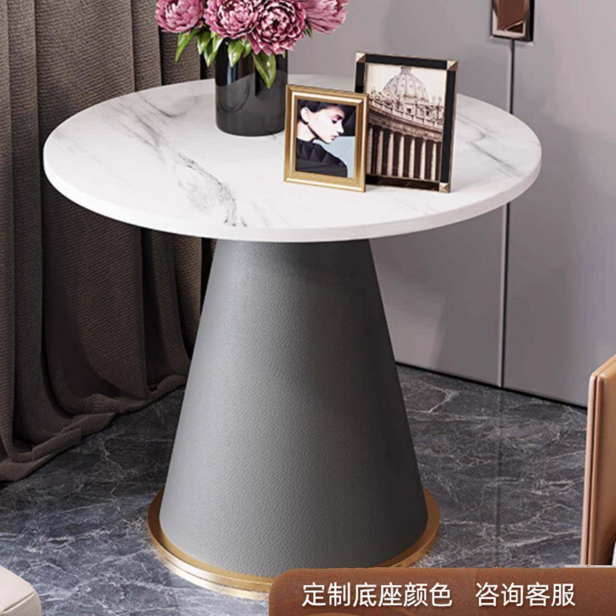 北欧轻奢岩板创意边几简约小茶几现代客厅沙发床头角几阳台圆桌,鲜花速递/花卉仿真/绿植园艺,割草机/草坪机,淘宝优惠券,粉丝福利购,淘宝优惠卷