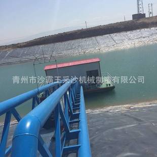 沙霸王大型水利工程取水泵船农业灌溉设备浮坞泵站带工