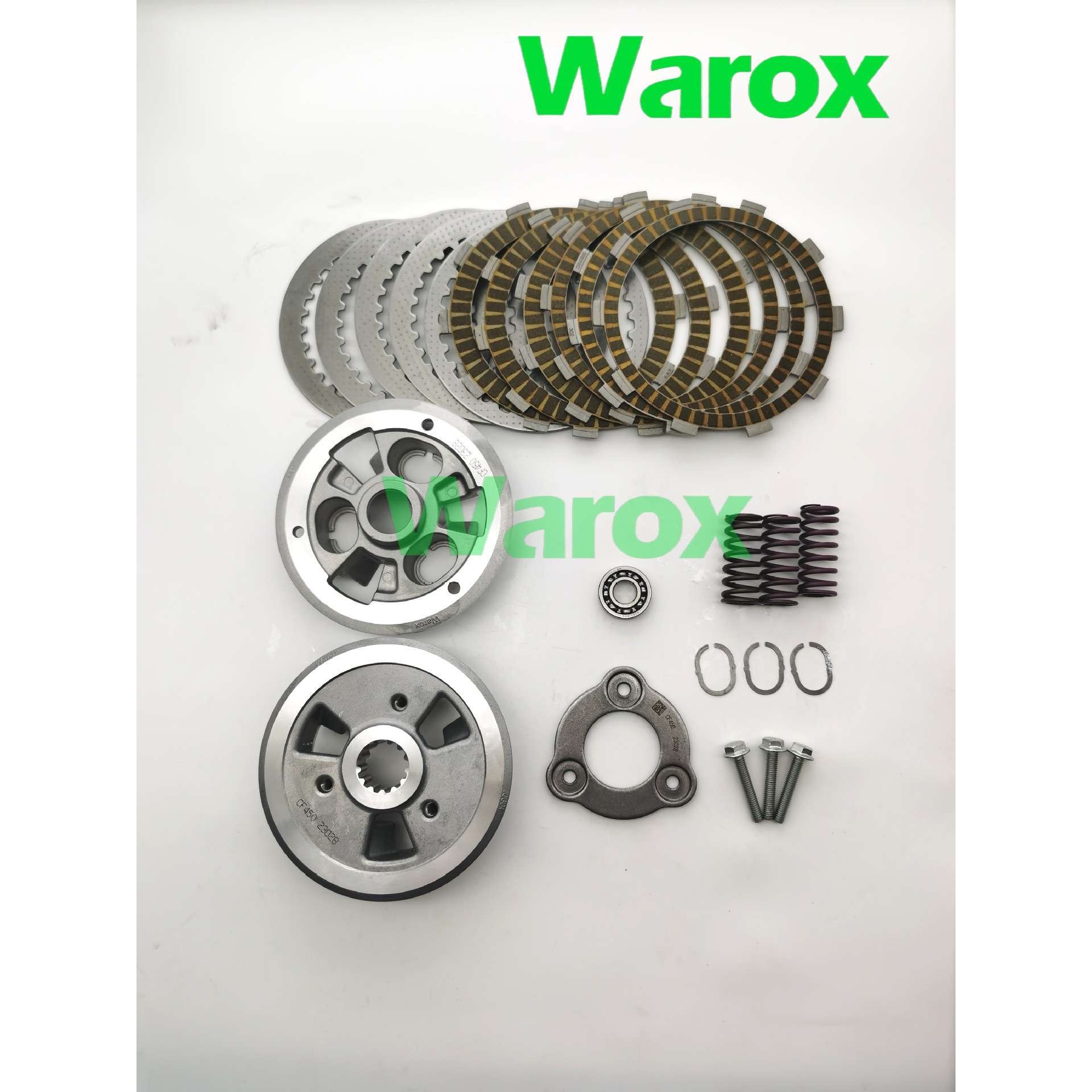 春风CF450SR/NK/CLC/400-6长江450S/CJ400GS滑动离合器摩擦片铁片