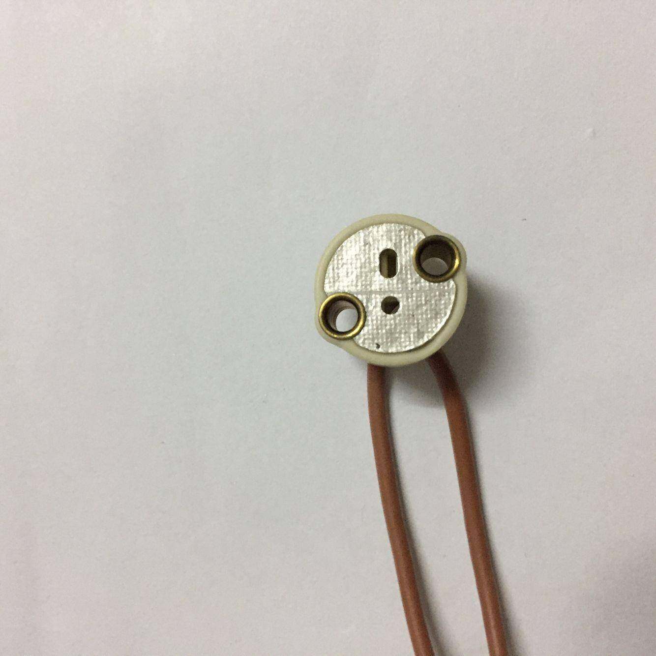 现货德国B&W陶瓷灯座989耐高温适用于GY5.3G5.3GZ5.3线长14mm,农机/农具/农膜,其它农用工具,淘宝优惠券,粉丝福利购,淘宝优惠卷